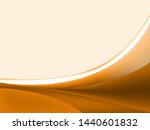 vector orange wavy wave... | Shutterstock .eps vector #1440601832