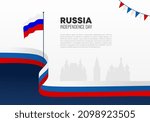 russia independence day... | Shutterstock .eps vector #2098923505