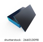 blank business identity card.... | Shutterstock . vector #266013098