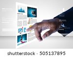 digital illustration of man... | Shutterstock . vector #505137895