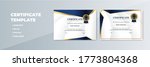 creative certificate of... | Shutterstock .eps vector #1773804368