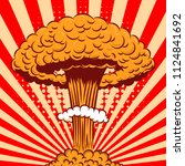 Nuclear Explosion In Cartoon...