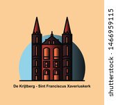 de krijtberg   sint franciscus... | Shutterstock .eps vector #1466959115
