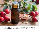 A Bottle Of Rosehip Seed Oil On ...