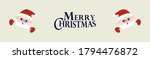 merry christmas poster or... | Shutterstock .eps vector #1794476872