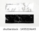 banner template of black and... | Shutterstock .eps vector #1455224645