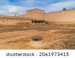 Small photo of outside Prison de Kara or Kara prison, a vast subterranean prison in the city of Meknes, Morocco.
