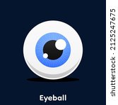 Cute Eyeball Element  Vector ...