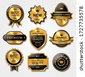 useful collection of badges and ... | Shutterstock .eps vector #1727735578