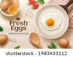 3d ad of fresh and nutritious... | Shutterstock .eps vector #1983433112