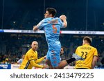 Small photo of Mannheim, Germany, 12.01.2024, Handball player TEN VELDE Rutger during the game between SWEDEN and NETHERLANDS count for Men's EHF Euro 2024.