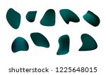 a sprite sheet  a green liquid... | Shutterstock .eps vector #1225648015