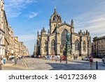 St Giles Cathedral In Edinburgh ...