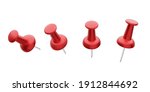collection of various red push... | Shutterstock .eps vector #1912844692