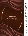 chocolate luxury background for ... | Shutterstock .eps vector #1903266028