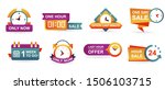 set of sale countdown badges... | Shutterstock .eps vector #1506103715