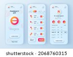 online pharmacy concept... | Shutterstock .eps vector #2068760315