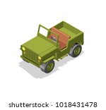 Army Jeep Model 3d Low Poly...