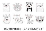 Vector Collection Of Cute Hand...