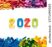 Numbers 2020 Made From Toys...