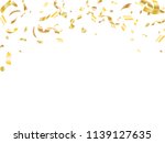 gold on white foil holiday... | Shutterstock .eps vector #1139127635