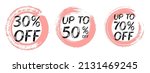 30  50 and 70  off discount... | Shutterstock .eps vector #2131469245