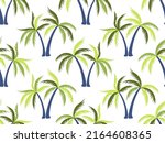 Coconut Palm Tree Pattern...