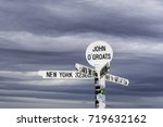 John O Groats Signpost 