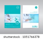 health care cover template... | Shutterstock .eps vector #1051766378