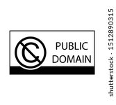 Public Domain Mark Sign.  C...