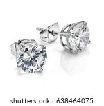 Diamond earrings. big diamond...