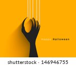 halloween concept with... | Shutterstock .eps vector #146946755