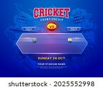 cricket championship concept... | Shutterstock .eps vector #2025552998