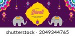 happy diwali celebration... | Shutterstock .eps vector #2049344765