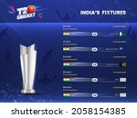 t20 cricket india's fixtures... | Shutterstock .eps vector #2058154385