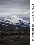 Small photo of The infamous Mt Hekla volcano, south Iceland