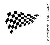 race flag icon vector... | Shutterstock .eps vector #1732326325