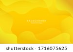 abstract background yellow with ... | Shutterstock .eps vector #1716075625