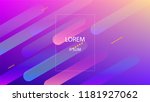 colorful background with simple ... | Shutterstock .eps vector #1181927062