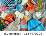A Lot Of Hats  Gloves  Mittens. ...