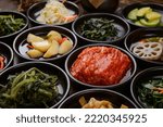 Various Korean Home-style Side Dishes