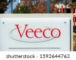 Small photo of Veeco sign at Silicon Valley campus of Veeco Instruments, Inc. an American manufacturing company - San Jose, CA, USA - 2019