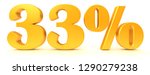 percent percentage sign 33 ... | Shutterstock . vector #1290279238