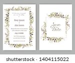 wedding invite  invitation ... | Shutterstock .eps vector #1404115022