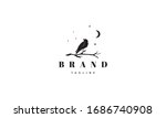 vector logo on which an... | Shutterstock .eps vector #1686740908