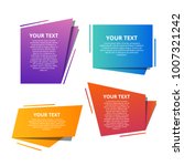 style text templates speed... | Shutterstock .eps vector #1007321242