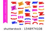 flat lay style set of... | Shutterstock .eps vector #1548974108