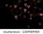 Bokeh hearts overlay, hearts overlay, photo overlay, blurred hearts background, Valentine's Day background, love photo overlay, hearts bokeh