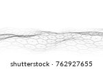 vector abstract futuristic... | Shutterstock .eps vector #762927655