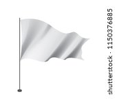 waving the white flag on a... | Shutterstock .eps vector #1150376885